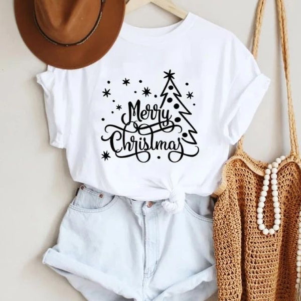 Camiseta Básica Navideña