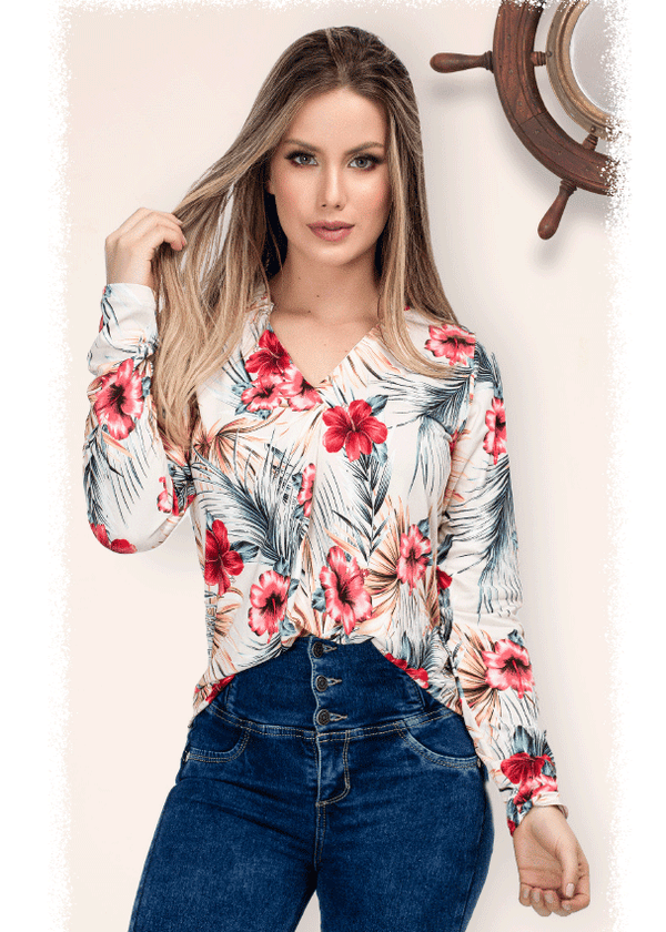 Blusa Unicolor O11343