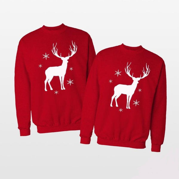 Buzos Pareja Navideños