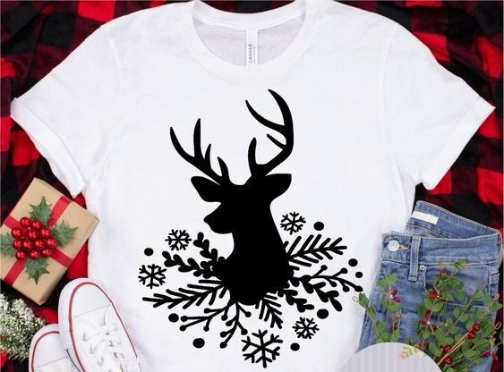 Camiseta Básica Navideña