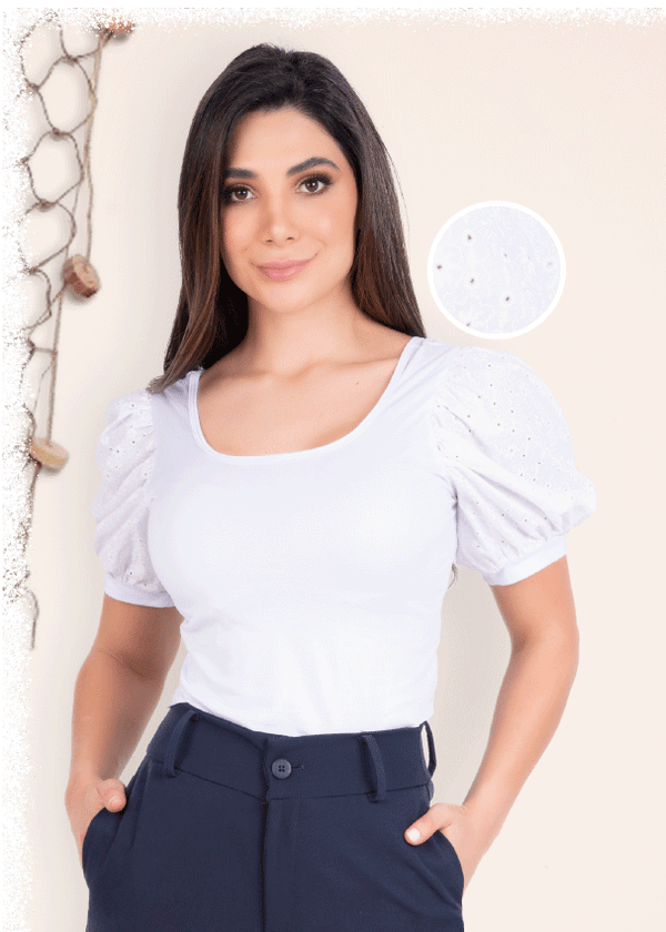 Blusa Blanca O11731