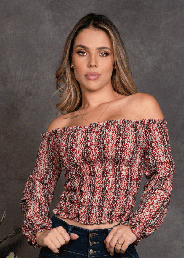 Blusa Unicolor O12126